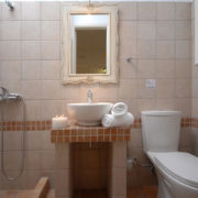 romantic studio bathroom glyfada naxos