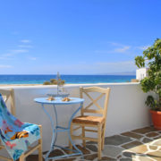 sea view romantic studio glyfada naxos